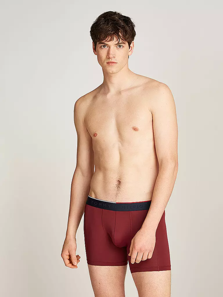 TOMMY HILFIGER | Boxer da uomo, confezione da 3, BKhaki | Blu