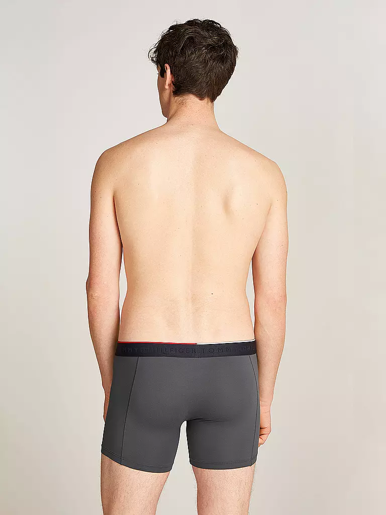 TOMMY HILFIGER | Boxer da uomo, confezione da 3, BKhaki | 