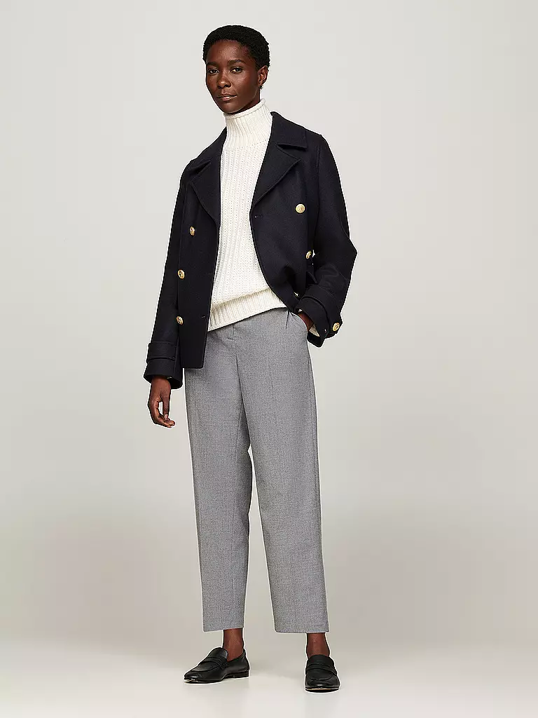 TOMMY HILFIGER | Businesshose Slim Fit  | Grigio