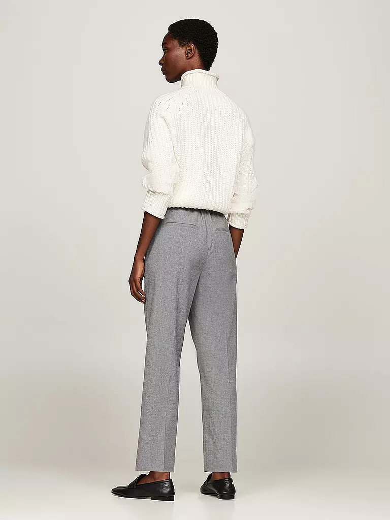 TOMMY HILFIGER | Businesshose Slim Fit  | Grigio