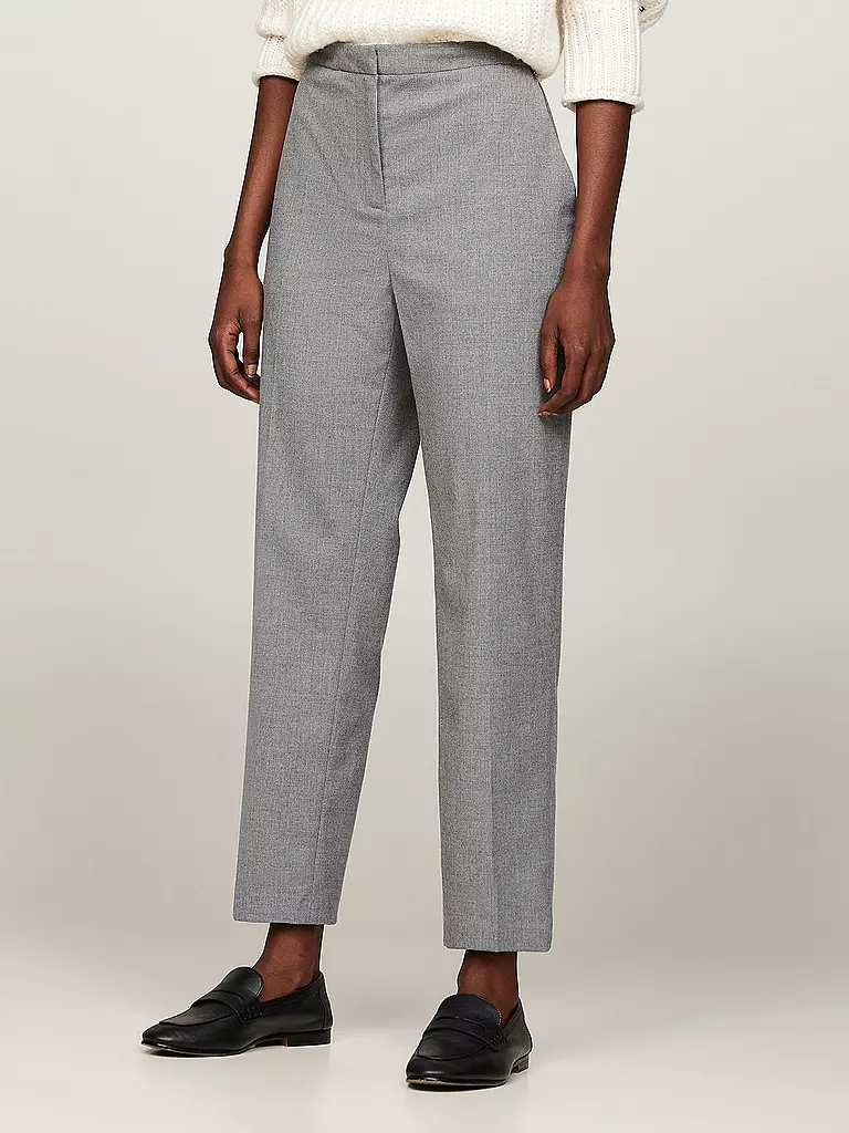 TOMMY HILFIGER | Businesshose Slim Fit  | Grigio