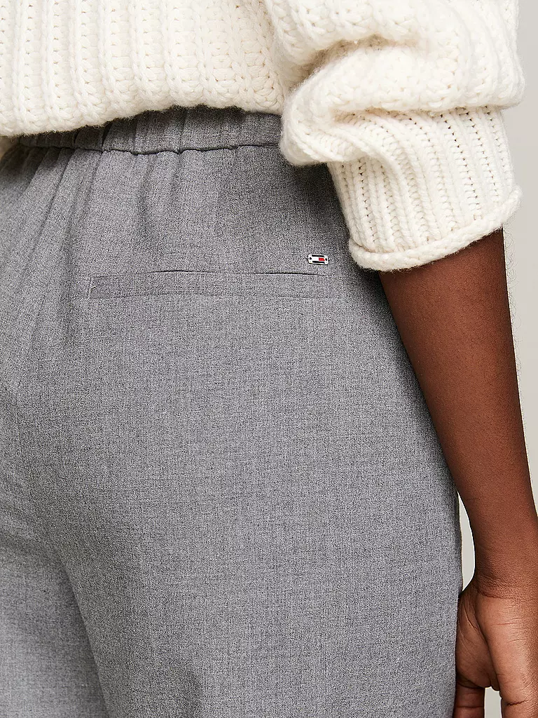 TOMMY HILFIGER | Businesshose Slim Fit  | Grigio