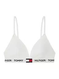 TOMMY HILFIGER | Bustier imbottito a triangolo rosso | Bianco