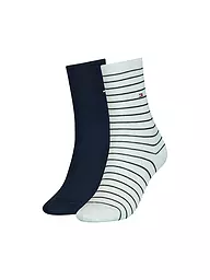 TOMMY HILFIGER | Calzini confezione da 2 rosso/navy | Bianco