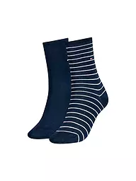 TOMMY HILFIGER | Calzini confezione da 2 rosso/navy | Blu
