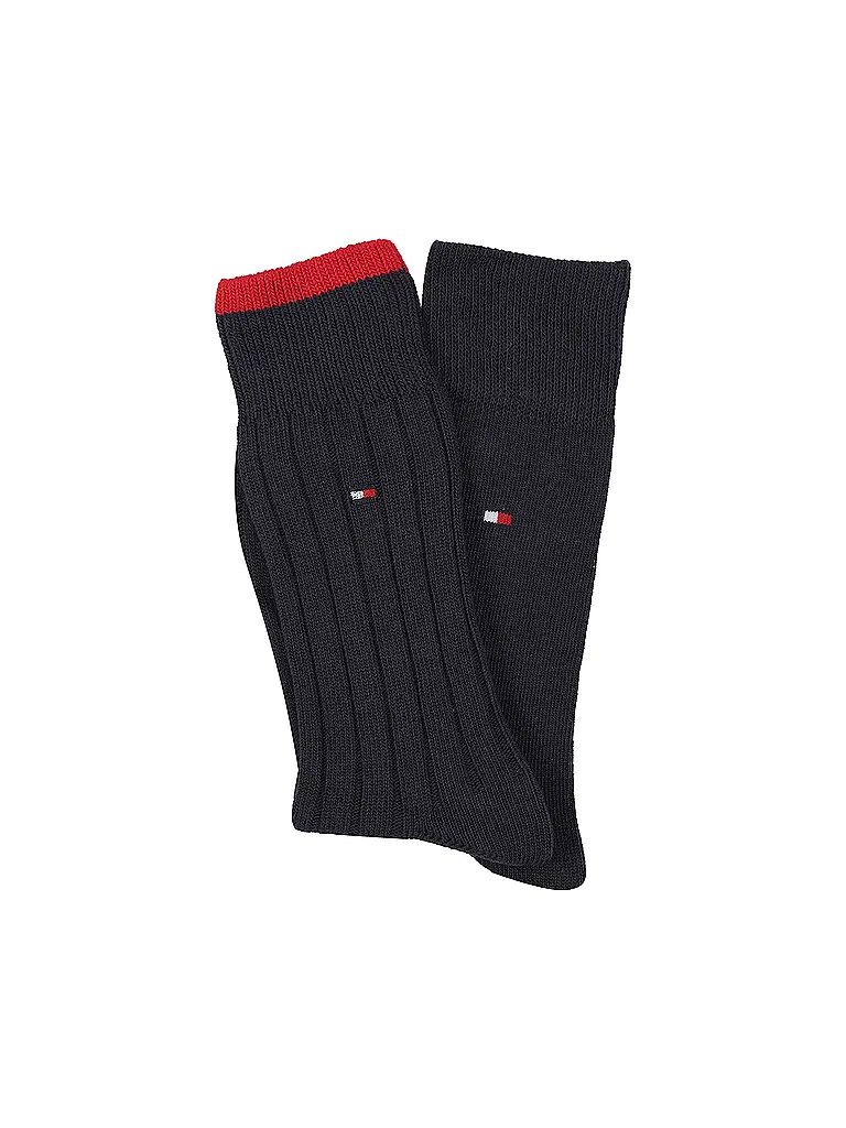 TOMMY HILFIGER | Calzini confezione da 2 blu navy | Blu scuro