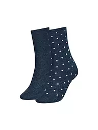 TOMMY HILFIGER | Calzini confezione da 2 bianco sporco | Blu