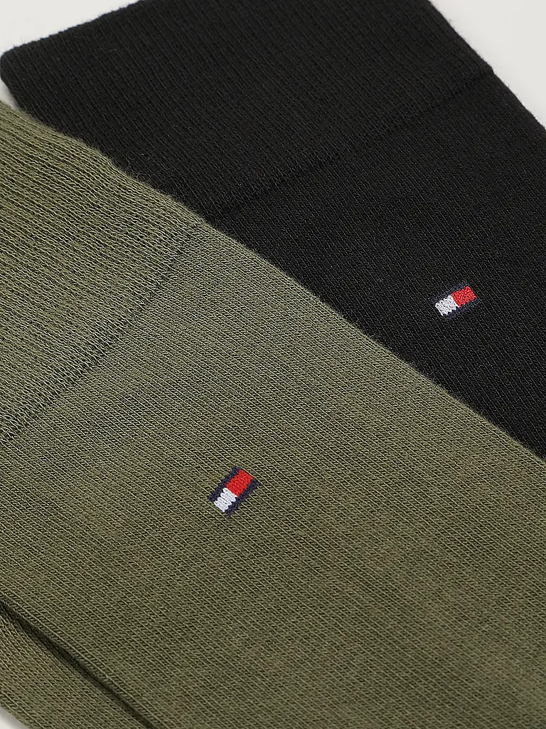 TOMMY HILFIGER | Calzini confezione da 2 verde militare | Oliva