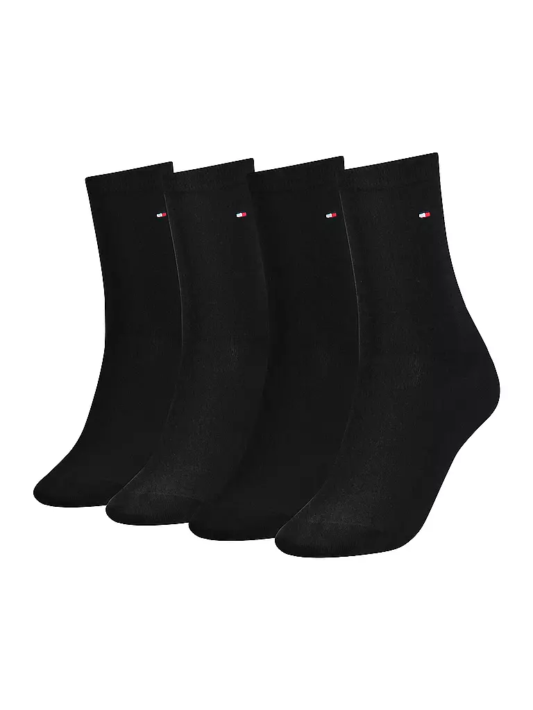 TOMMY HILFIGER | Calzini confezione da 4 nero | Nero