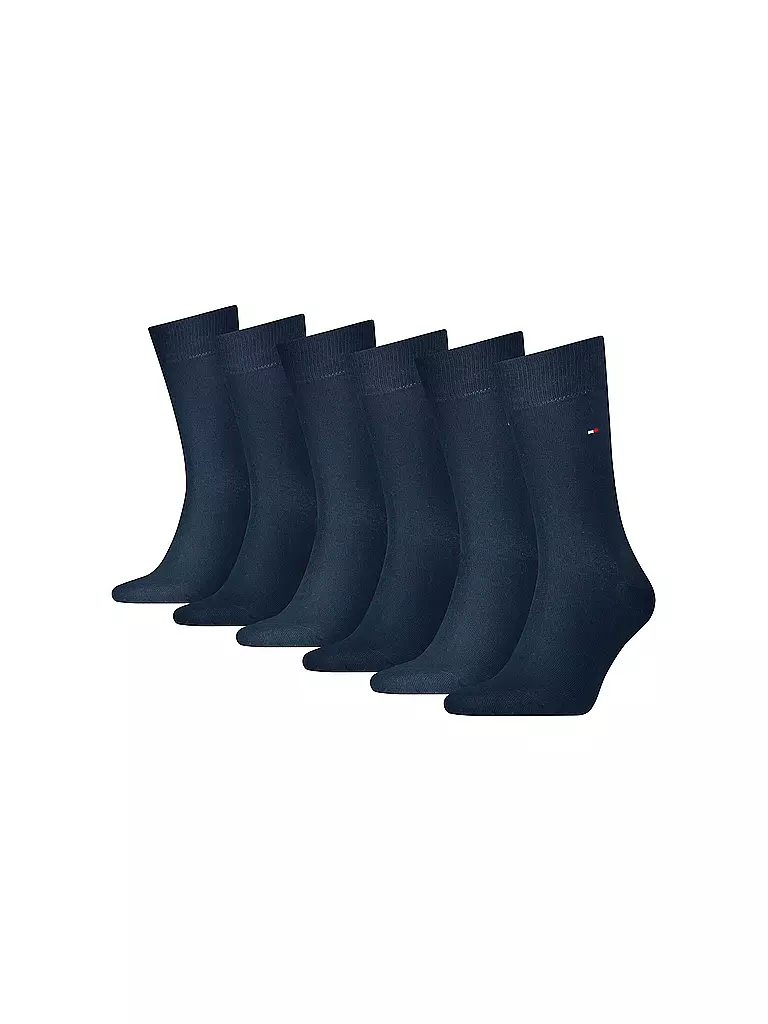TOMMY HILFIGER | Calzini confezione da 6 Dark Navy | Blu scuro