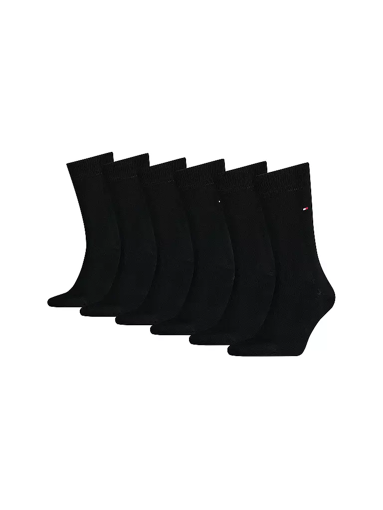 TOMMY HILFIGER | Calzini confezione da 6 nero | Nero