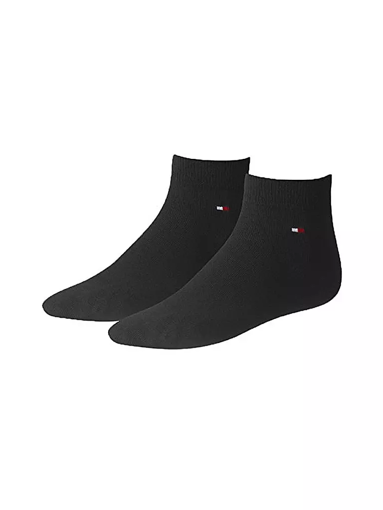 TOMMY HILFIGER | Calzini corti confezione da 2 nero | Nero