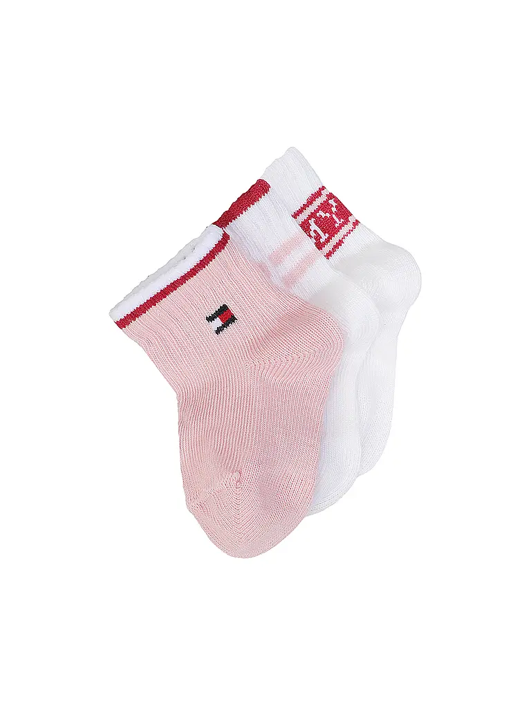 TOMMY HILFIGER | Calzini da neonata, confezione da 3, rosa | Rosa