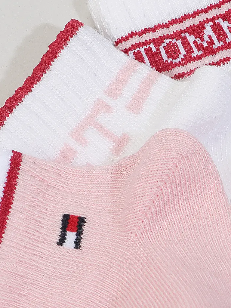 TOMMY HILFIGER | Calzini da neonata, confezione da 3, rosa | Rosa