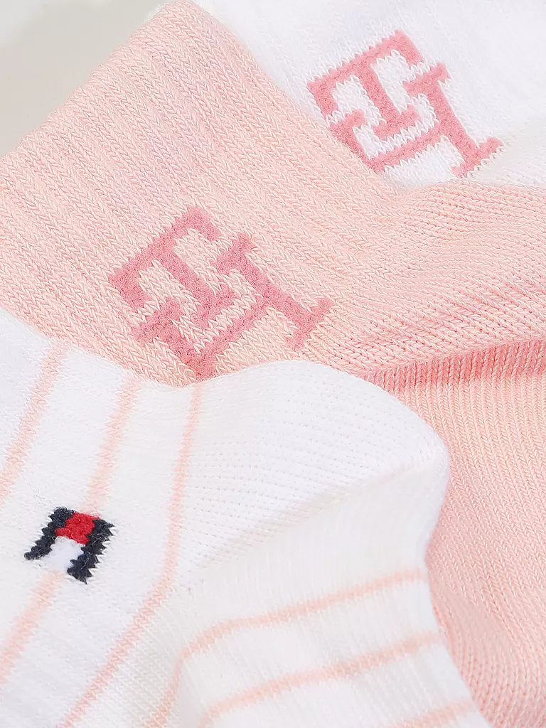 TOMMY HILFIGER | Calzini da neonata confezione da 3 | Rosa