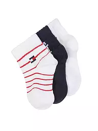 TOMMY HILFIGER | Calzini da neonato, confezione da 3 | Bianco