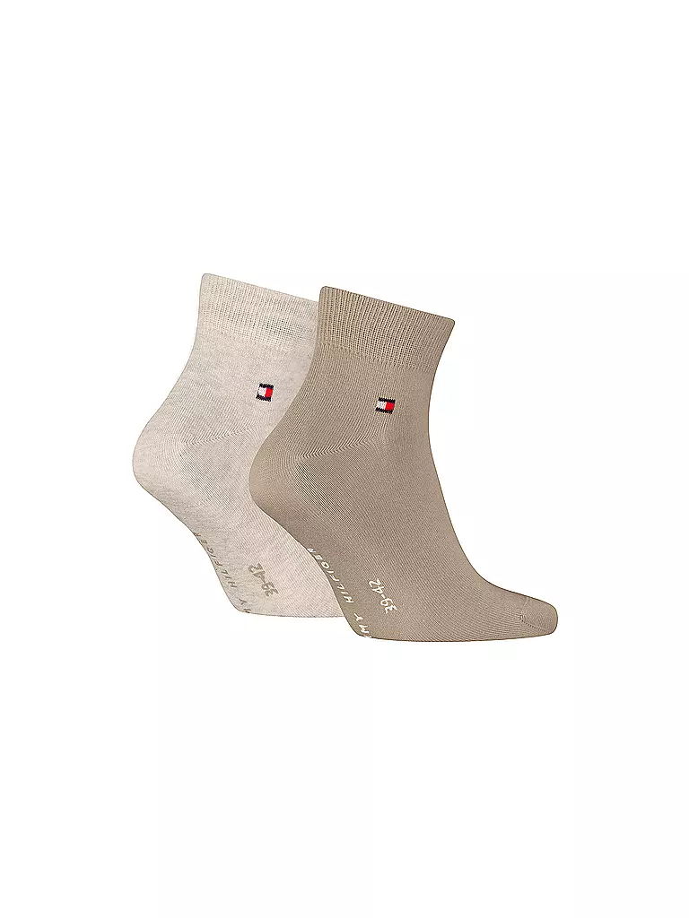 TOMMY HILFIGER | Calzini sneaker confezione da 2 sabbia | Beige