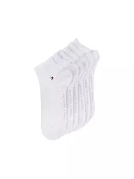 TOMMY HILFIGER | Calzini sneaker confezione da 6 bianco | Bianco