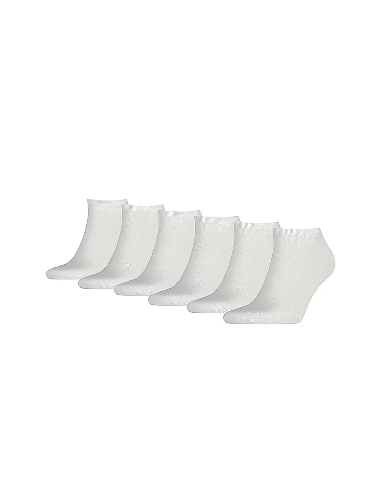TOMMY HILFIGER | Calzini sneaker confezione da 6 bianco | Bianco