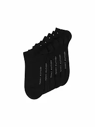 TOMMY HILFIGER | Calzini sneaker confezione da 6 nero | Nero