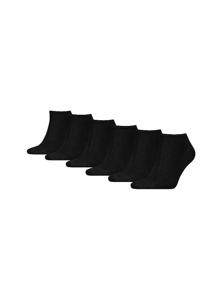 TOMMY HILFIGER | Calzini sneaker confezione da 6 nero | Nero