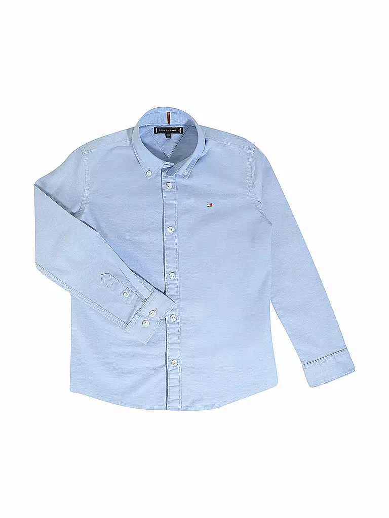 TOMMY HILFIGER | Camicia da ragazzo | Blu chiaro