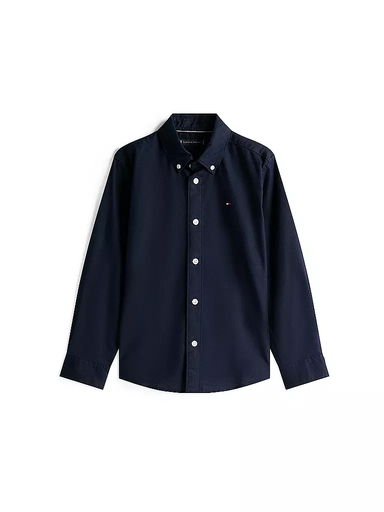 TOMMY HILFIGER | Camicia da ragazzo | Blu scuro