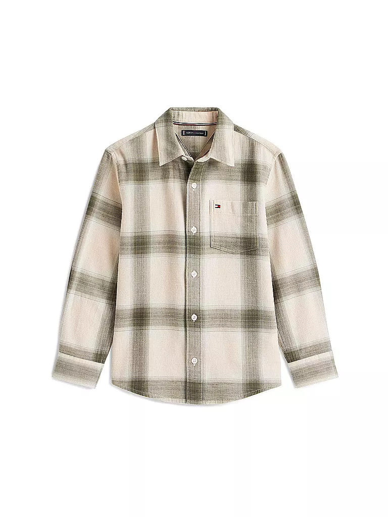 TOMMY HILFIGER | Camicia da ragazzo | Crema