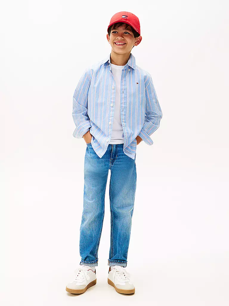 TOMMY HILFIGER | Camicia da ragazzo | Blu chiaro