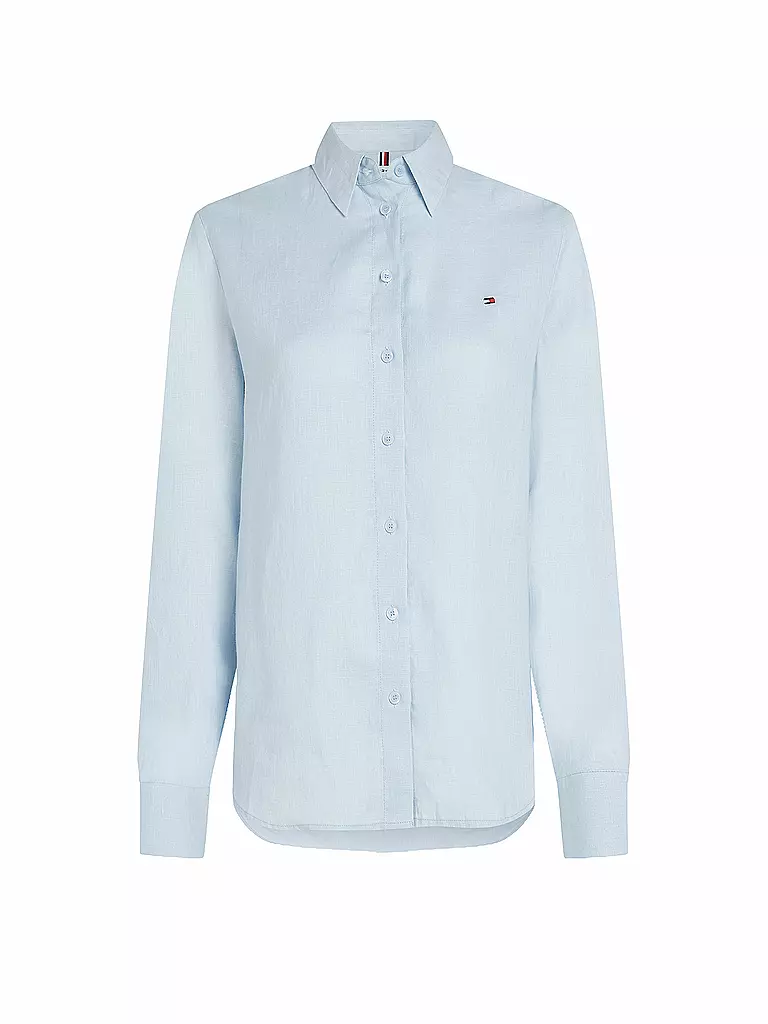 TOMMY HILFIGER | Camicia di lino | Blu chiaro