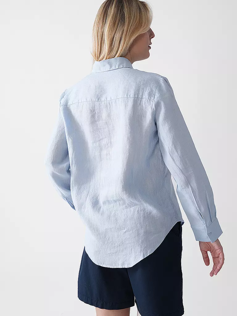 TOMMY HILFIGER | Camicia di lino | Blu chiaro