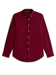 TOMMY HILFIGER | Camicia Regular Fit | Rosso scuro