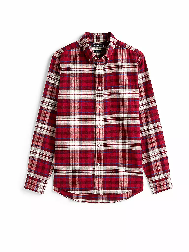 TOMMY HILFIGER | Camicia regular fit | Rosso
