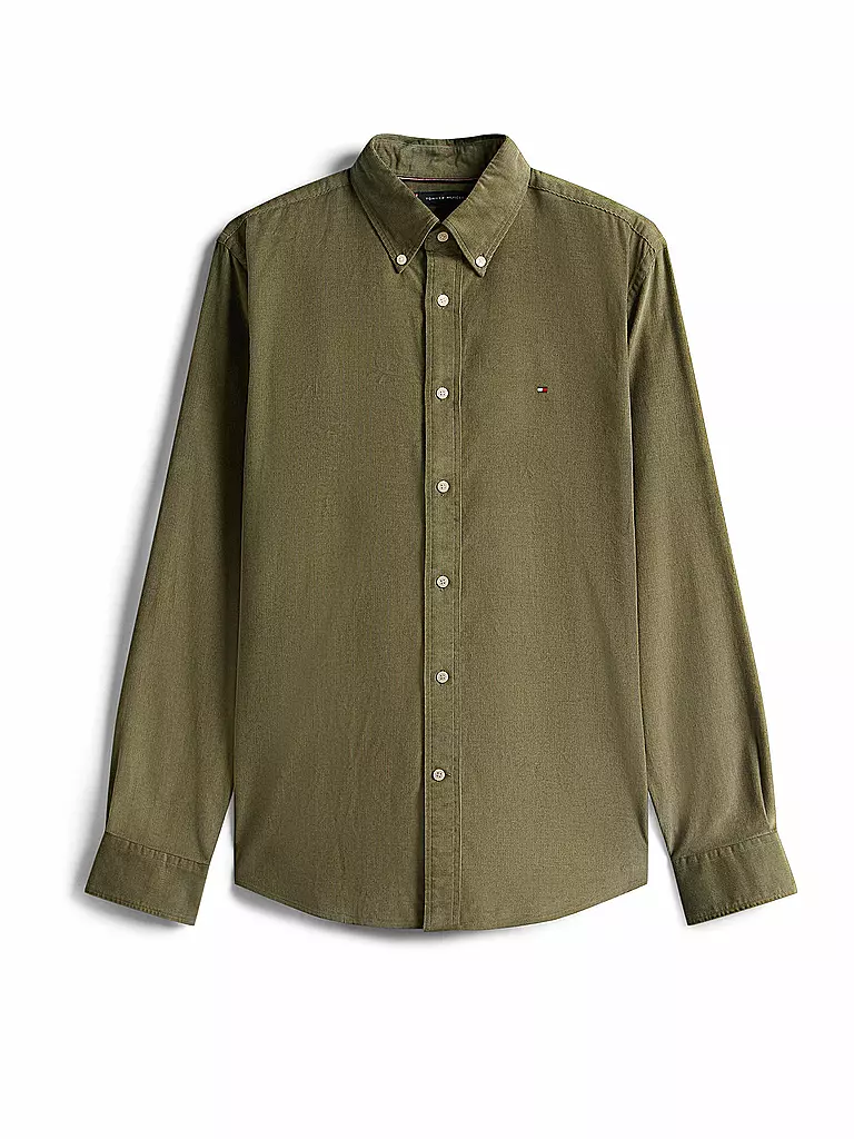 TOMMY HILFIGER | Camicia regular fit | Oliva