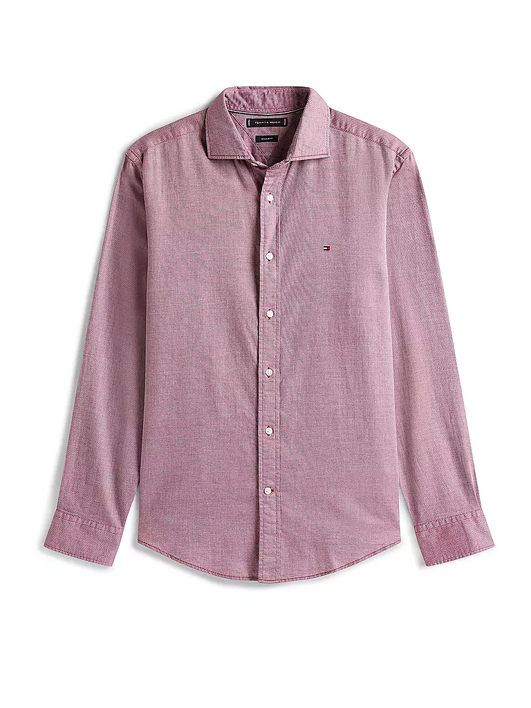 TOMMY HILFIGER | Camicia regular fit | Rosso scuro