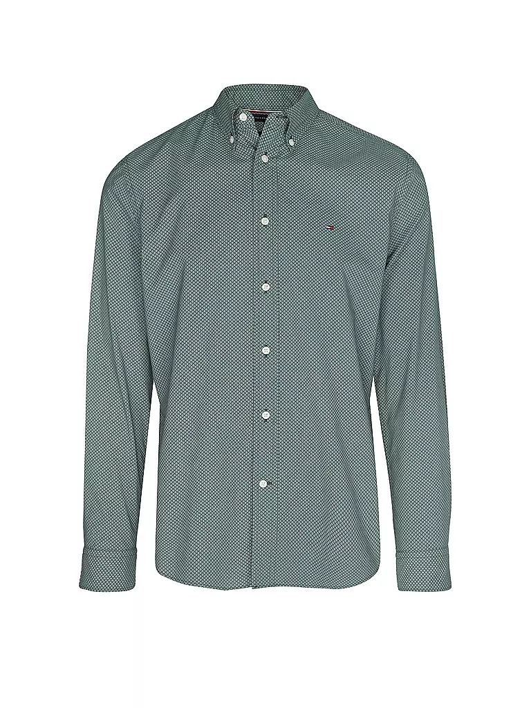 TOMMY HILFIGER | Camicia Regular Fit | Verde scuro
