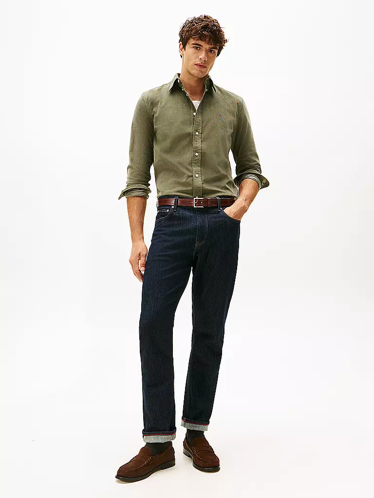 TOMMY HILFIGER | Camicia regular fit | Oliva
