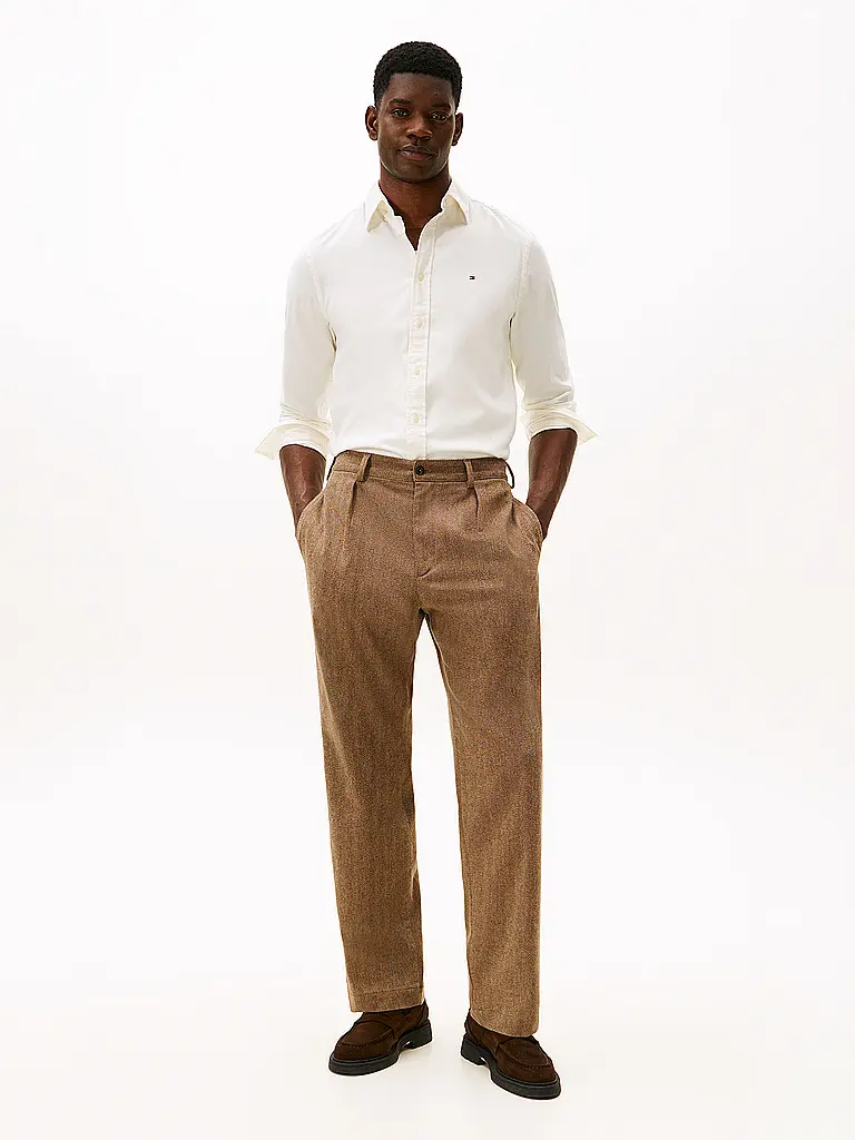 TOMMY HILFIGER | Camicia Regular Fit | Bianco