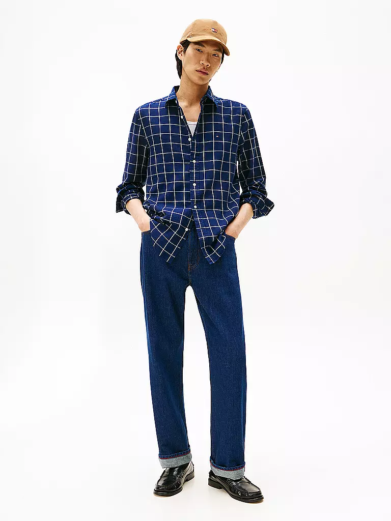 TOMMY HILFIGER | Camicia regular fit | Blu scuro