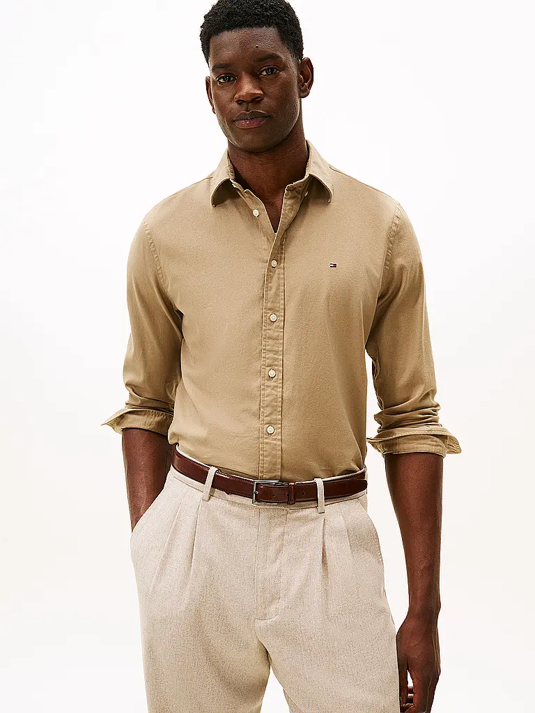 TOMMY HILFIGER | Camicia regular fit | Beige