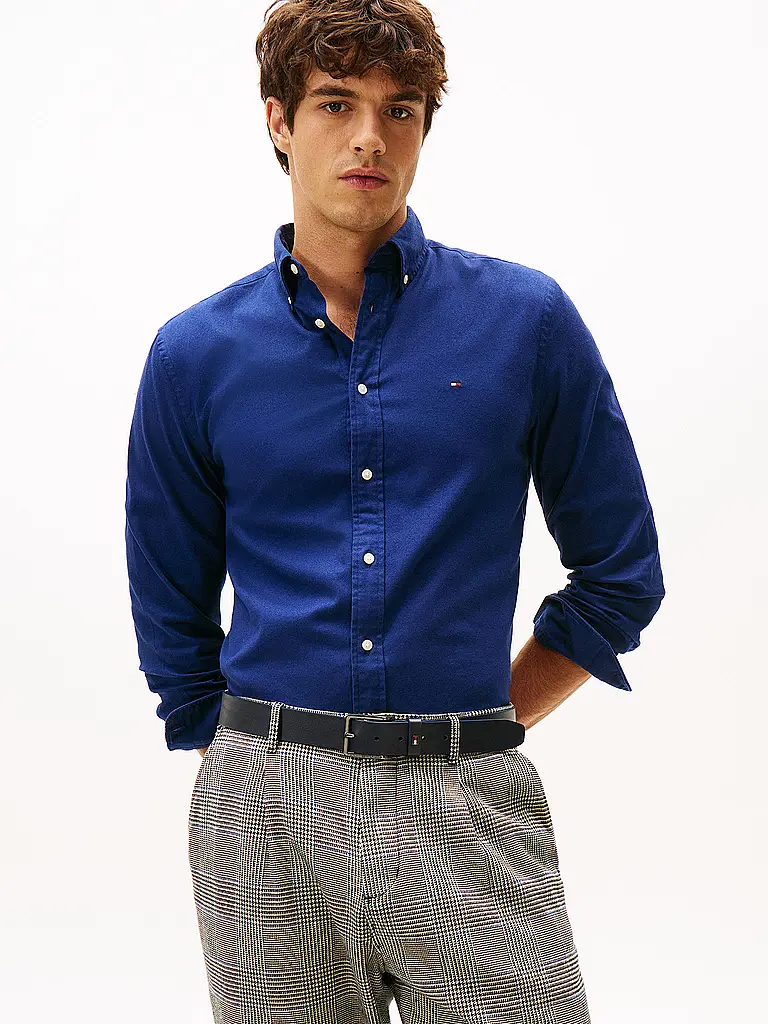 TOMMY HILFIGER | Camicia Regular Fit | Blu