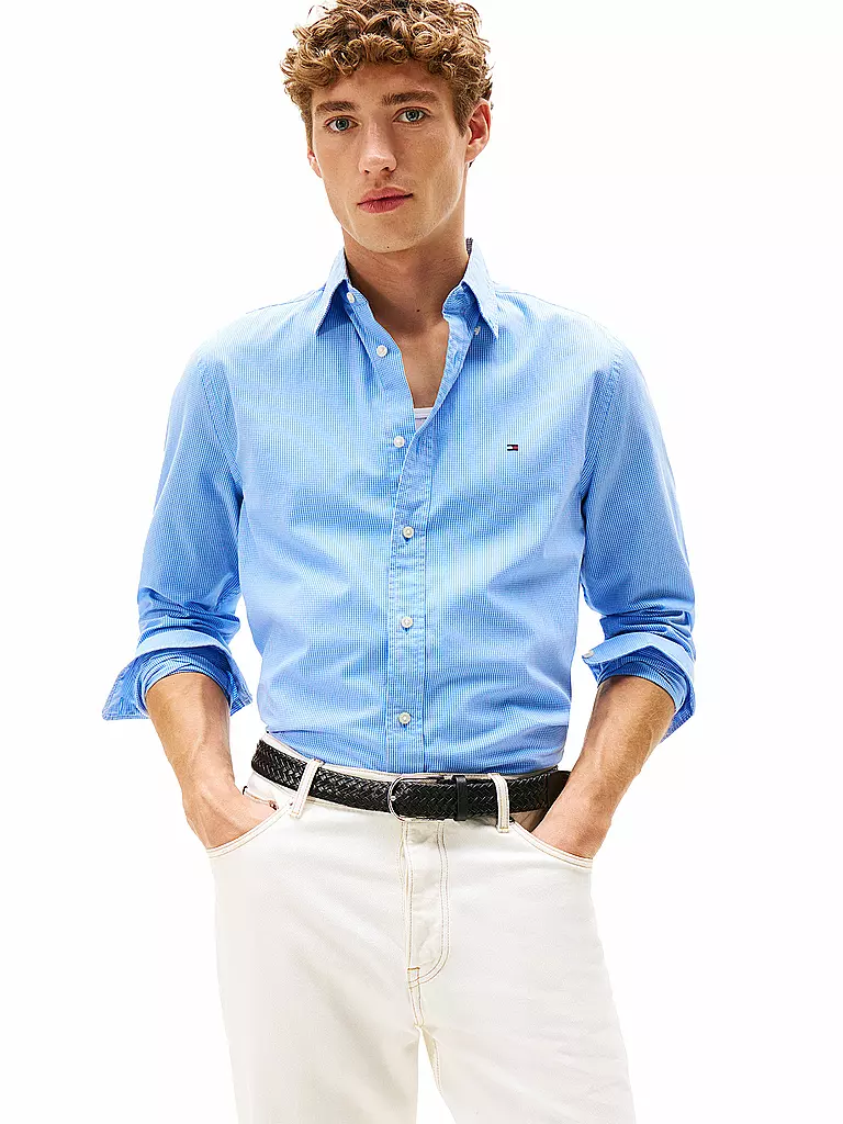 TOMMY HILFIGER | Camicia regular fit | Blu chiaro