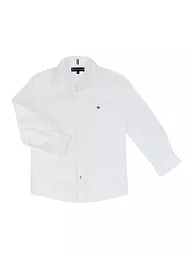 TOMMY HILFIGER | Camicia slim fit da ragazzo | Bianco