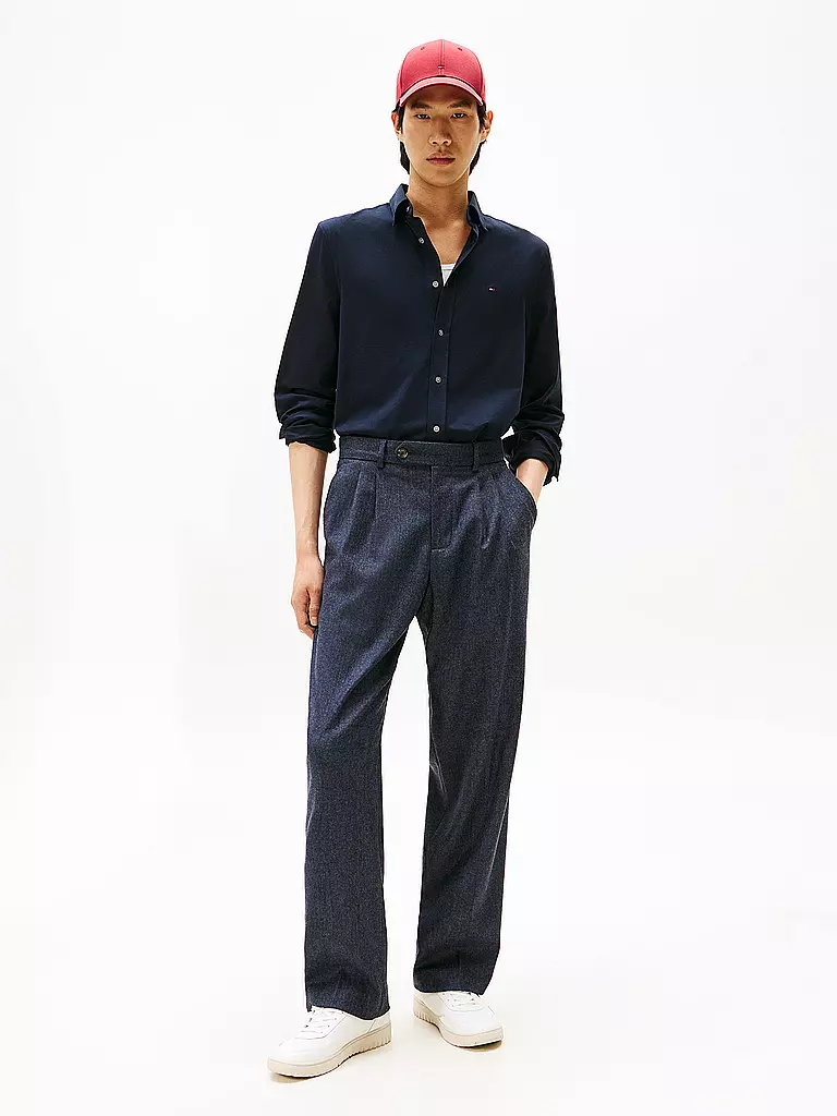 TOMMY HILFIGER | Camicia slim fit | Blu scuro