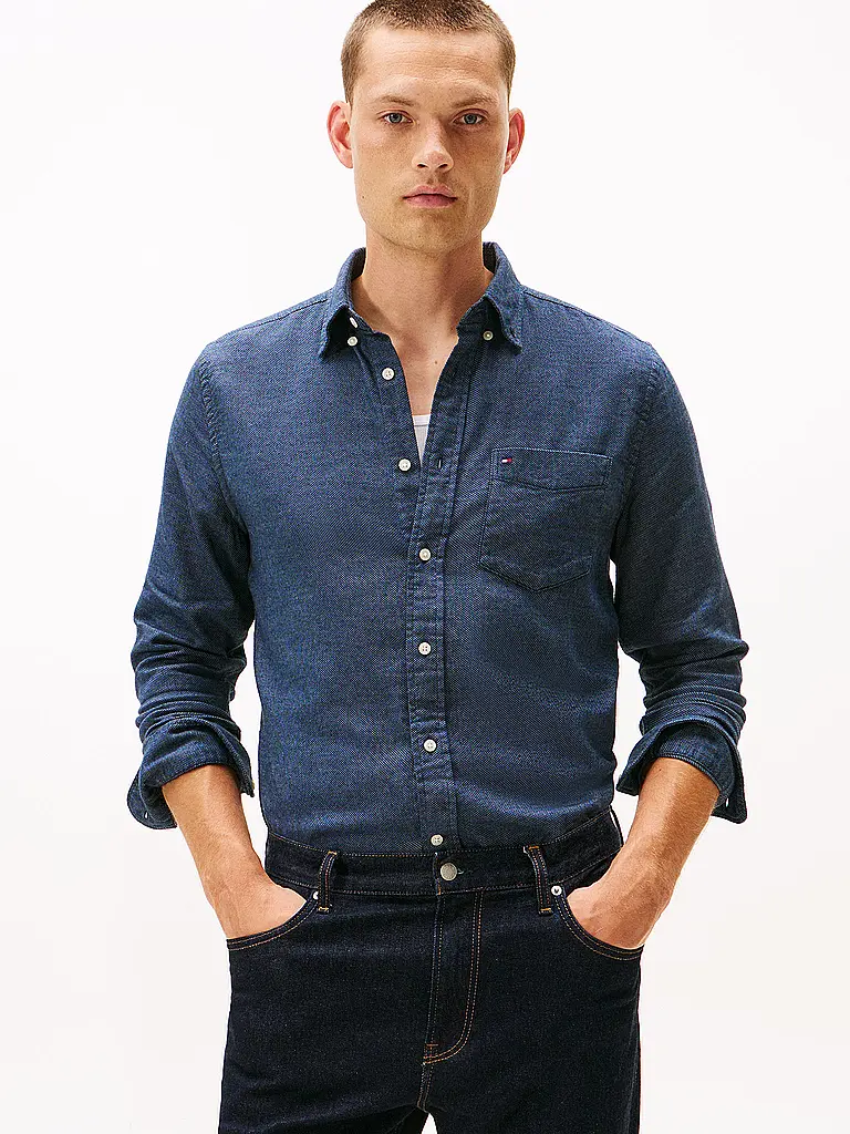 TOMMY HILFIGER | Camicia Slim Fit | Blu