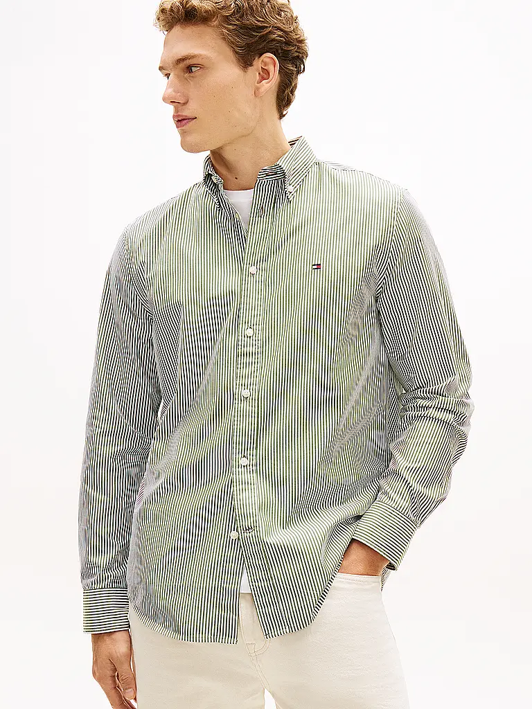 TOMMY HILFIGER | Camicia | Verde chiaro
