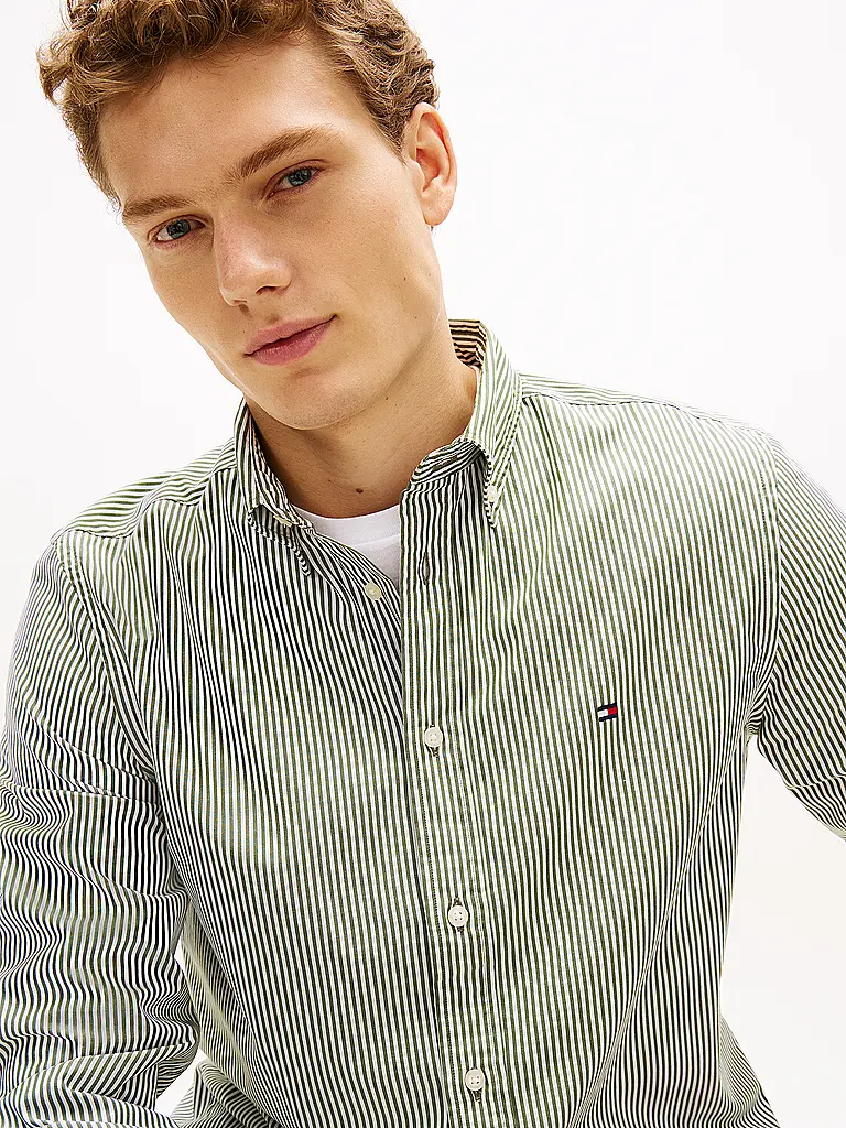 TOMMY HILFIGER | Camicia | Verde chiaro