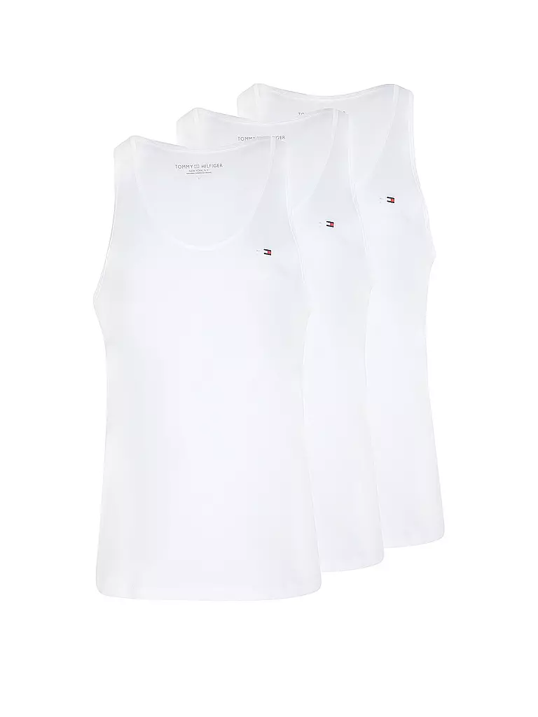 TOMMY HILFIGER | Canotta confezione da 3 | Bianco