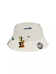 TOMMY HILFIGER | Cappello da pescatore per bambini - Bucket Hat | Bianco