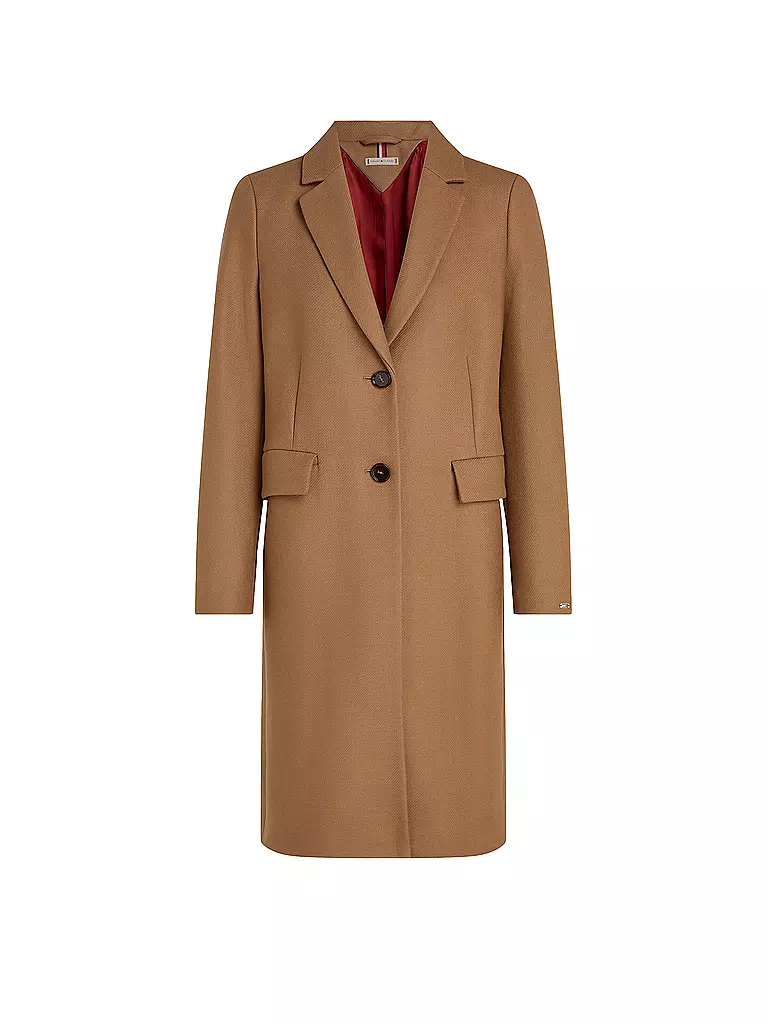 TOMMY HILFIGER | Cappotto di lana | Cammello